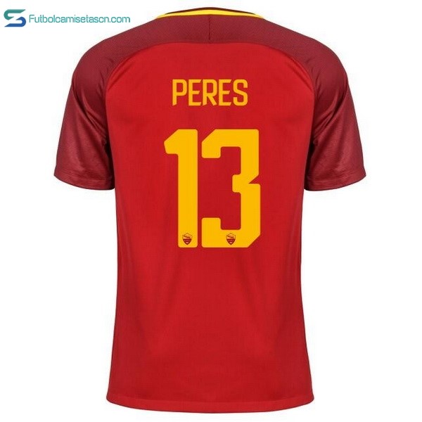 Camiseta AS Roma 1ª Peres 2017/18